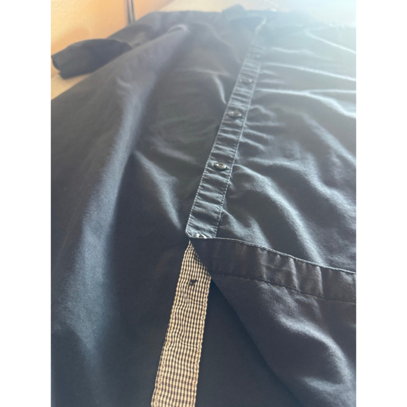 Galaxy by Harvic Black Button Down Casual Shirt Large - Picture 6 of 7